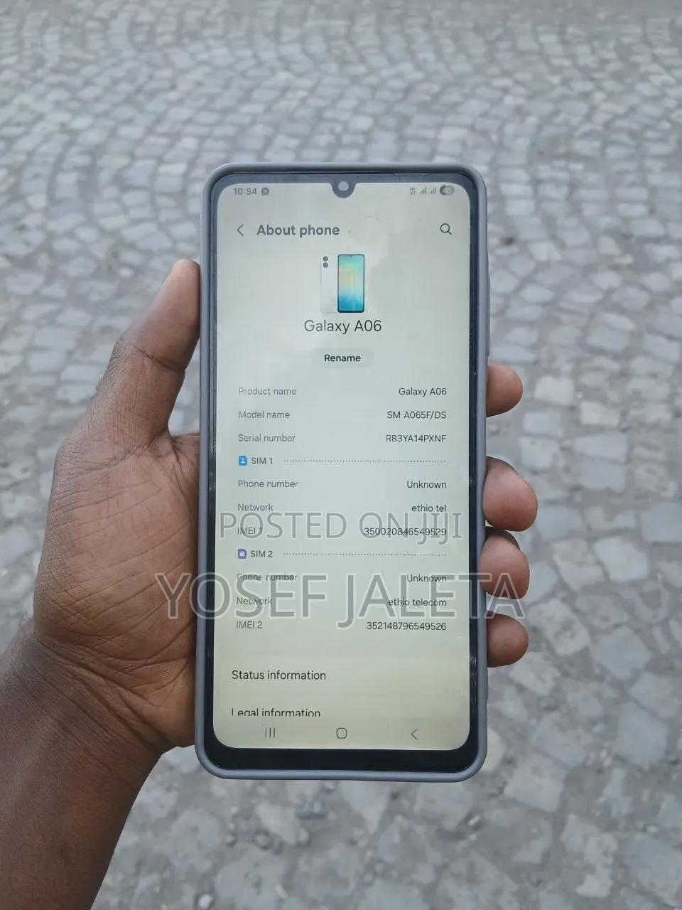 New Samsung Galaxy A06 64 GB White