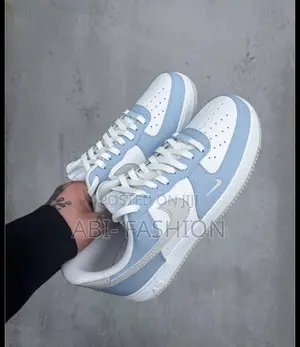 Nike Air Force 1 Baby Blue – New Arrival (Sizes: 40, 41, 42, 43, 44)