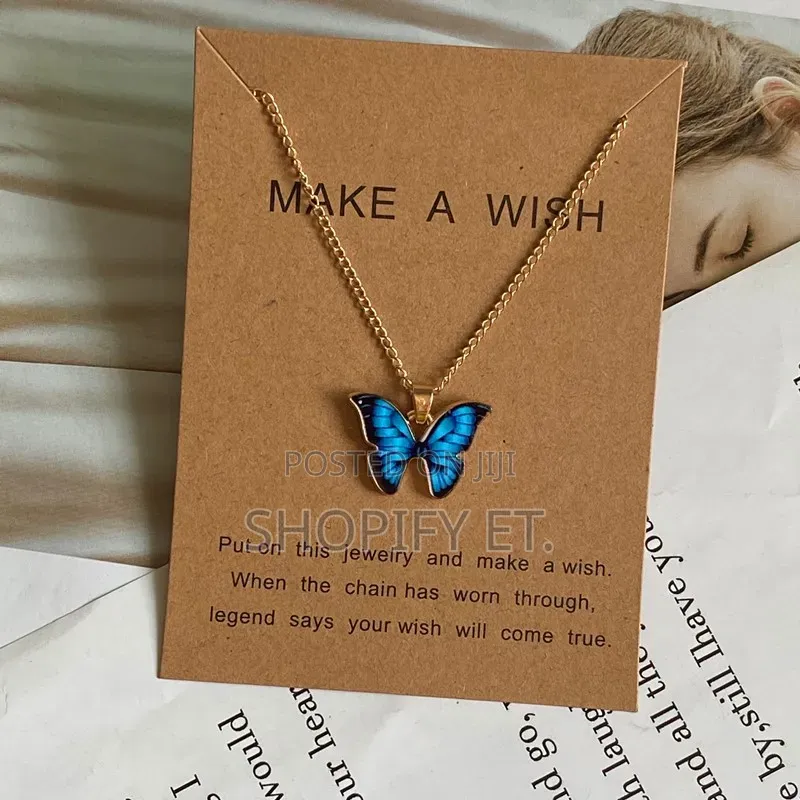 Butterfly Necklace ( Stainless Steel)