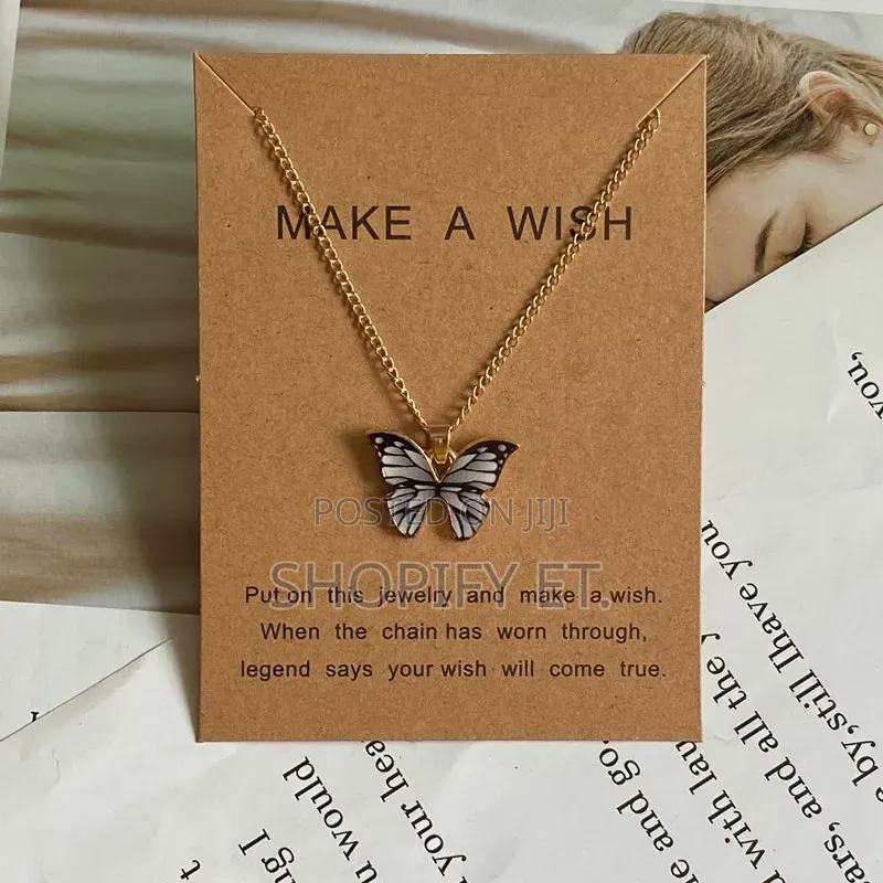 Butterfly Necklace ( Stainless Steel)