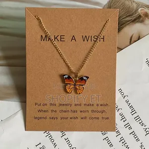 Butterfly Necklace ( Stainless Steel)