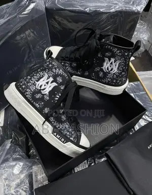 AMIRI Court Hi-Top – New Arrival (Sizes: 40, 41, 42, 43, 44)