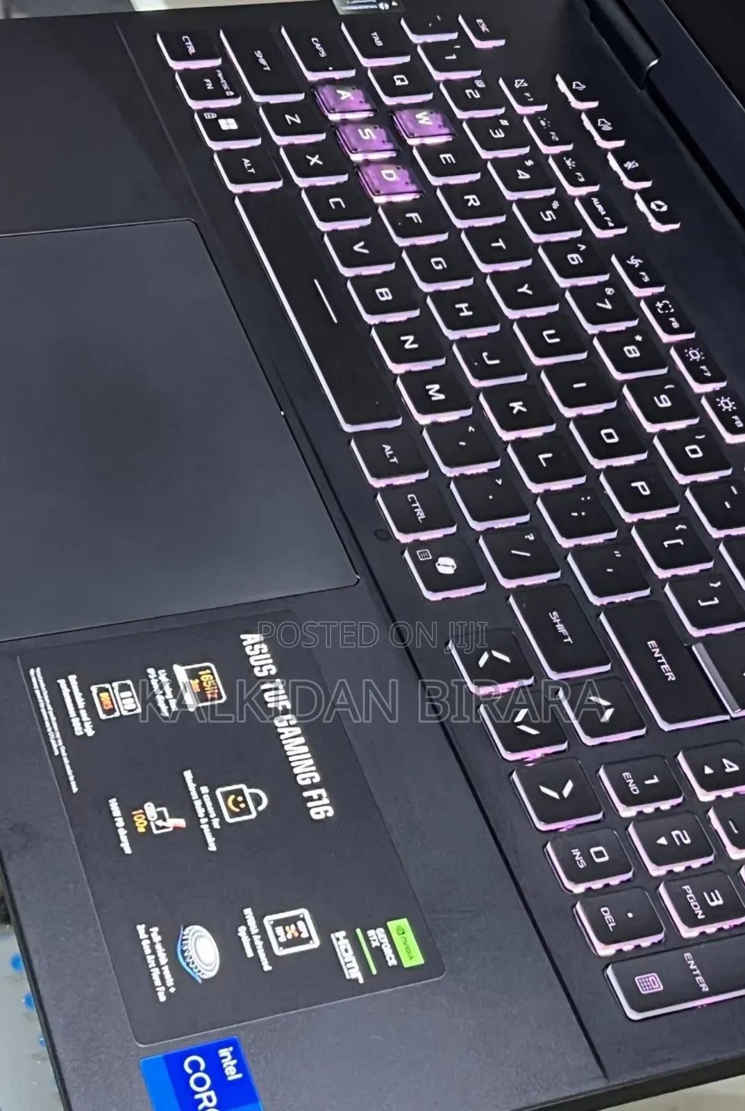 New Laptop Asus TUF Gaming F16 16GB Intel Core i7 SSD 1T