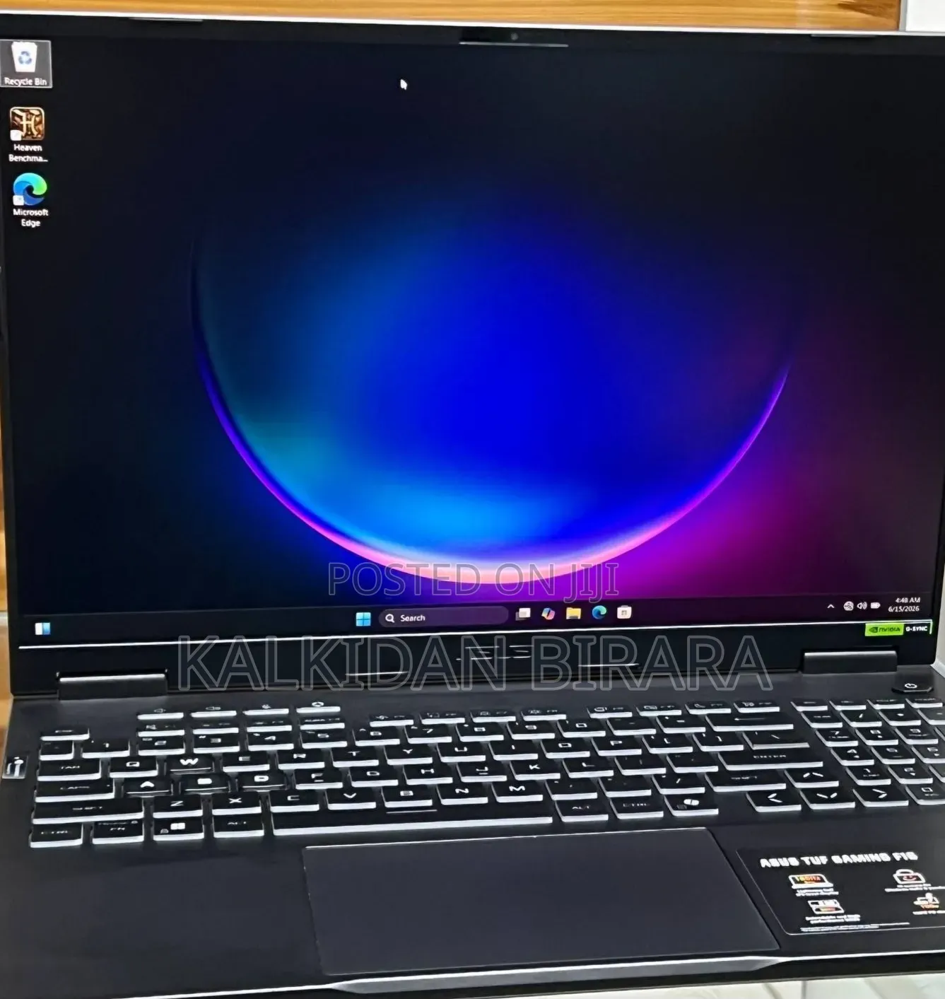 New Laptop Asus TUF Gaming F16 16GB Intel Core i7 SSD 1T