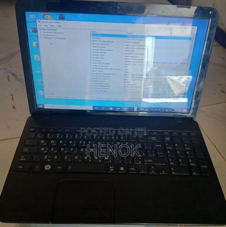 Laptop Toshiba Satellite C850 6GB Intel Celeron HDD 500GB