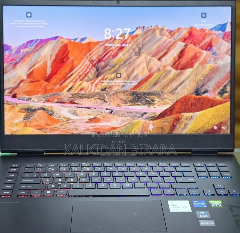 New Laptop HP Omen 17 16GB Intel Core i7 SSD 1T