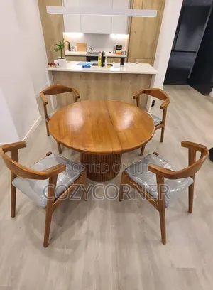 Order 4 Seaters Dining Table Made of Real Wood for a Real Life.