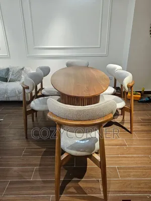 Order Solid-Wood 6 Seaters Dining Table With Premium Quality.