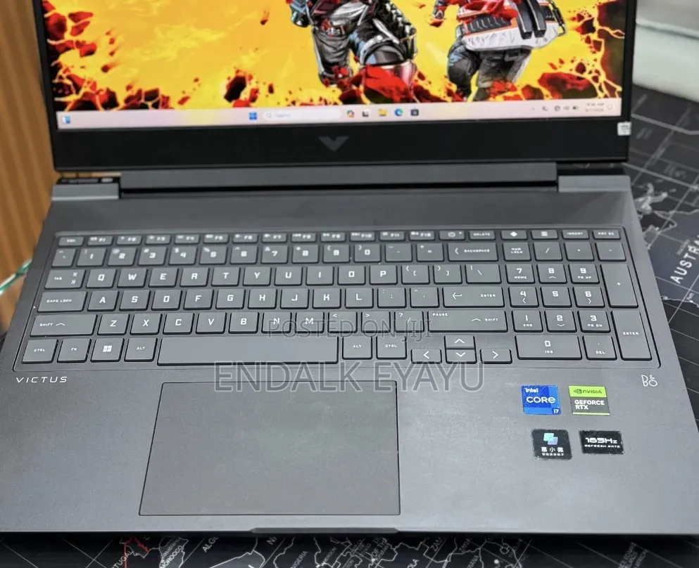 New Laptop HP Victus 16 16GB Intel Core i7 SSD 1T