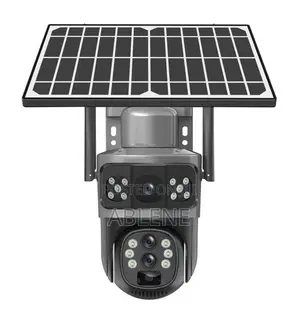 Outdoor Solar Camera PTZ Triple-Screen Security Camera
