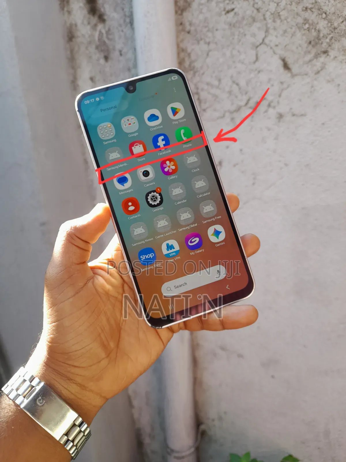 Samsung Galaxy M16 128 GB Gold