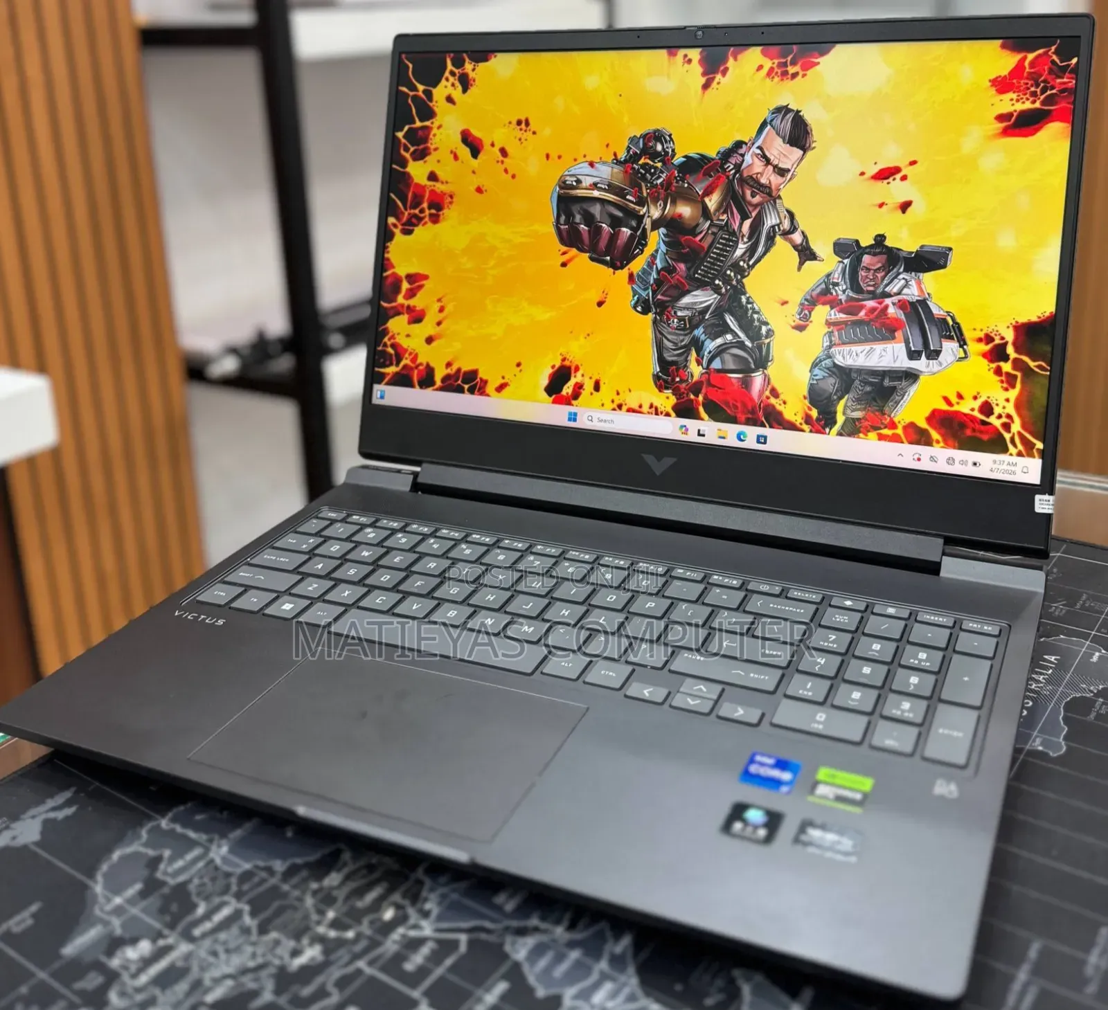 New Laptop HP Victus 16 16GB Intel Core i7 SSD 1T