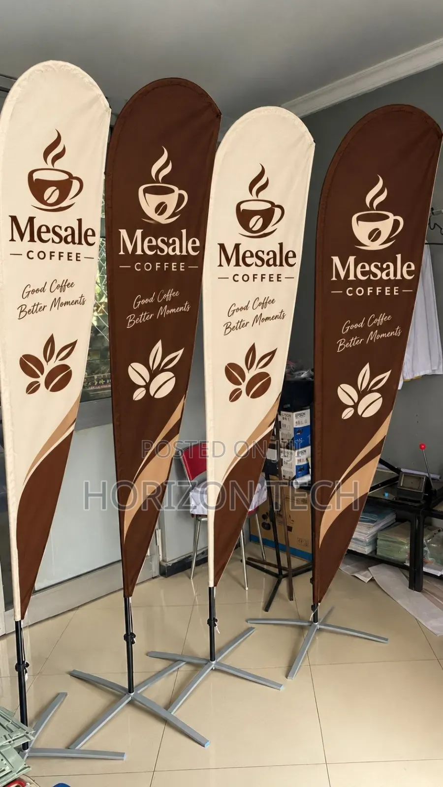 Tear Drop Flag Stand