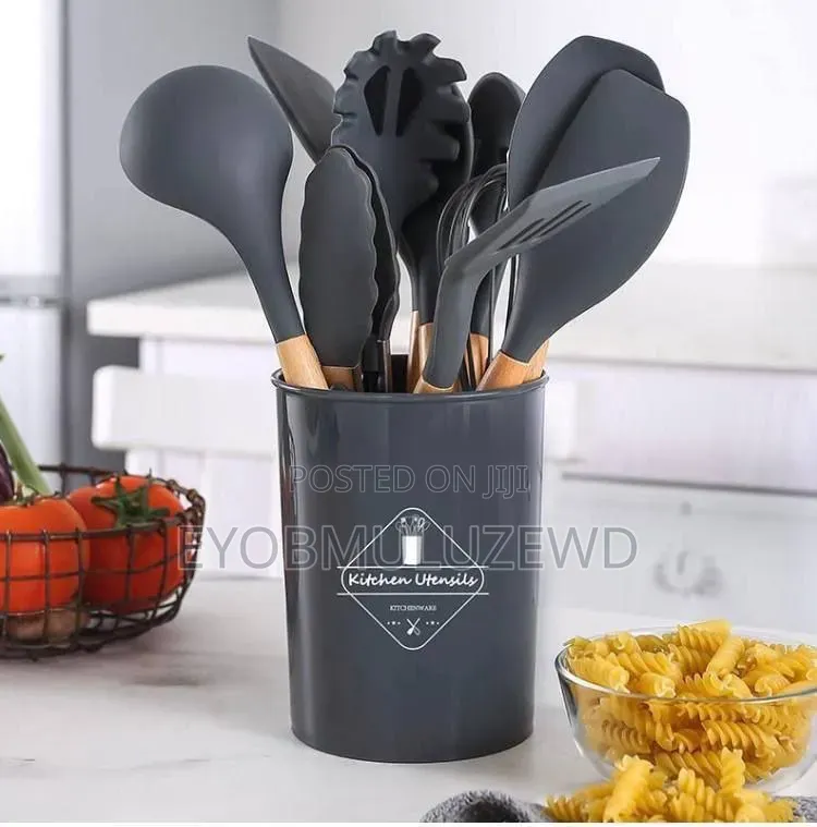 ትልቁ Silcone Kitchen Utensils Set