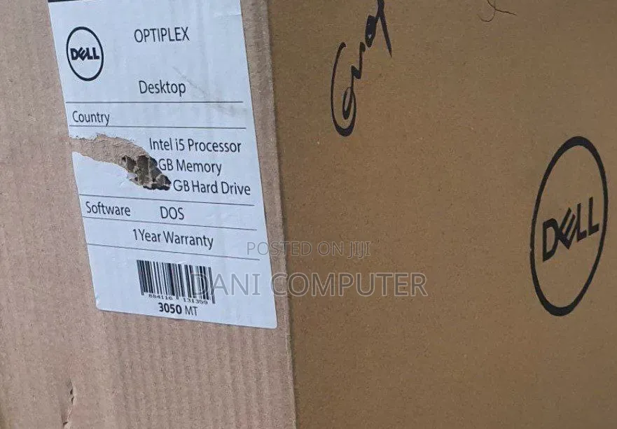 New Desktop Computer Dell OptiPlex 3000 MT 8GB Intel Core i5 HDD 1T