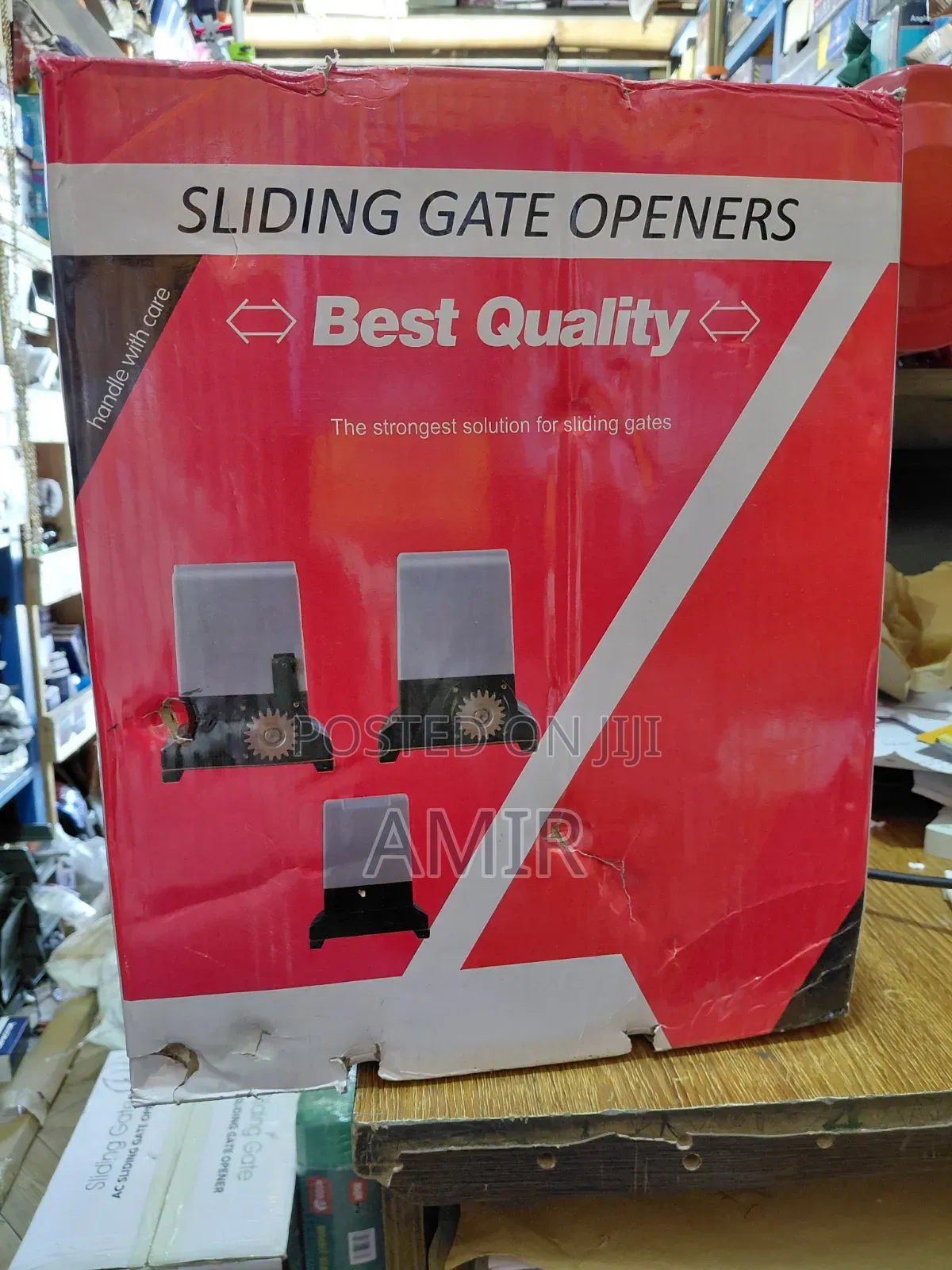 550W Automatic Sliding Gate Opener Heavy Duty Motor