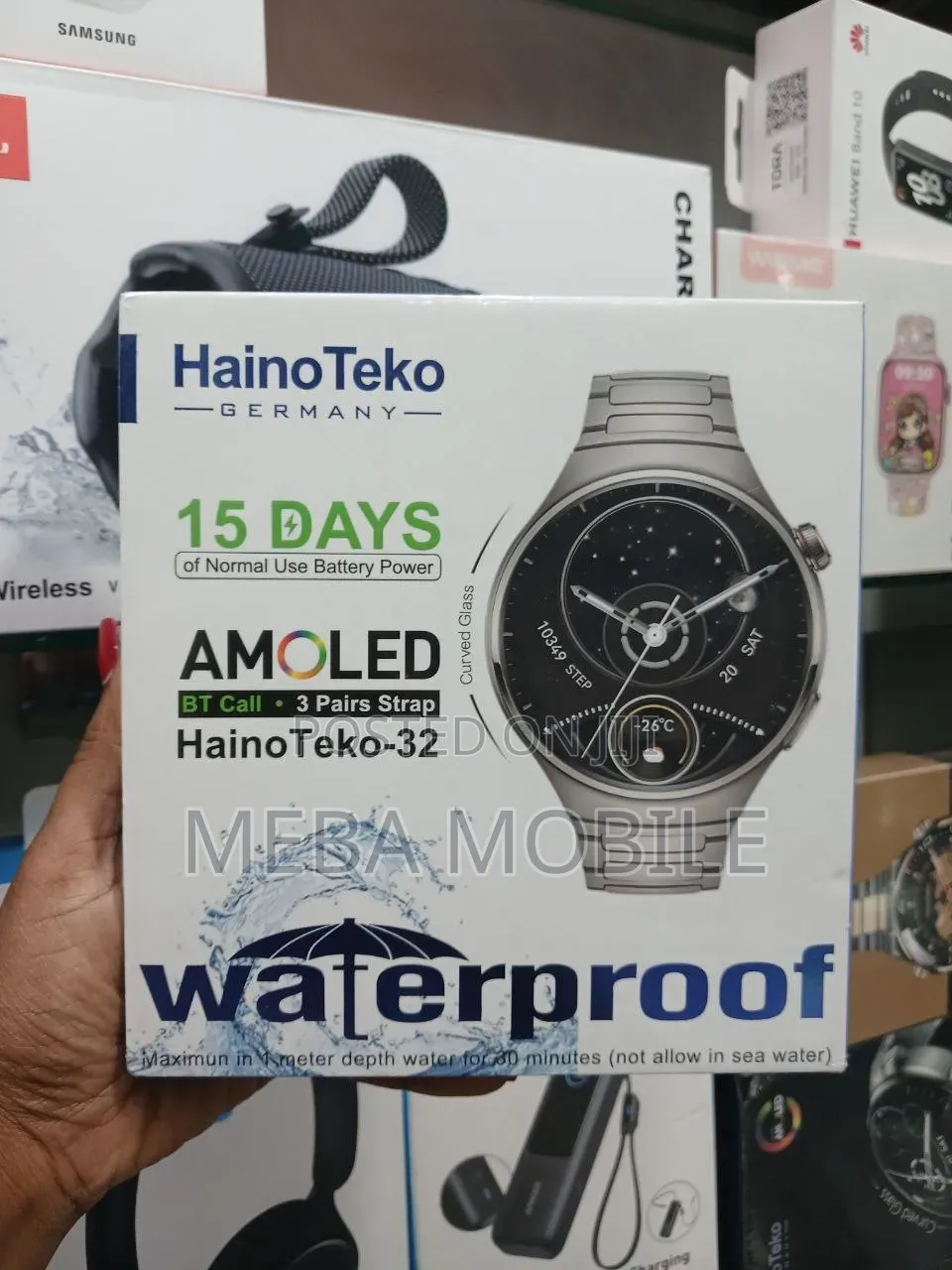 Haino Teko-32 Smartwatch With 3 Straps (Germany)