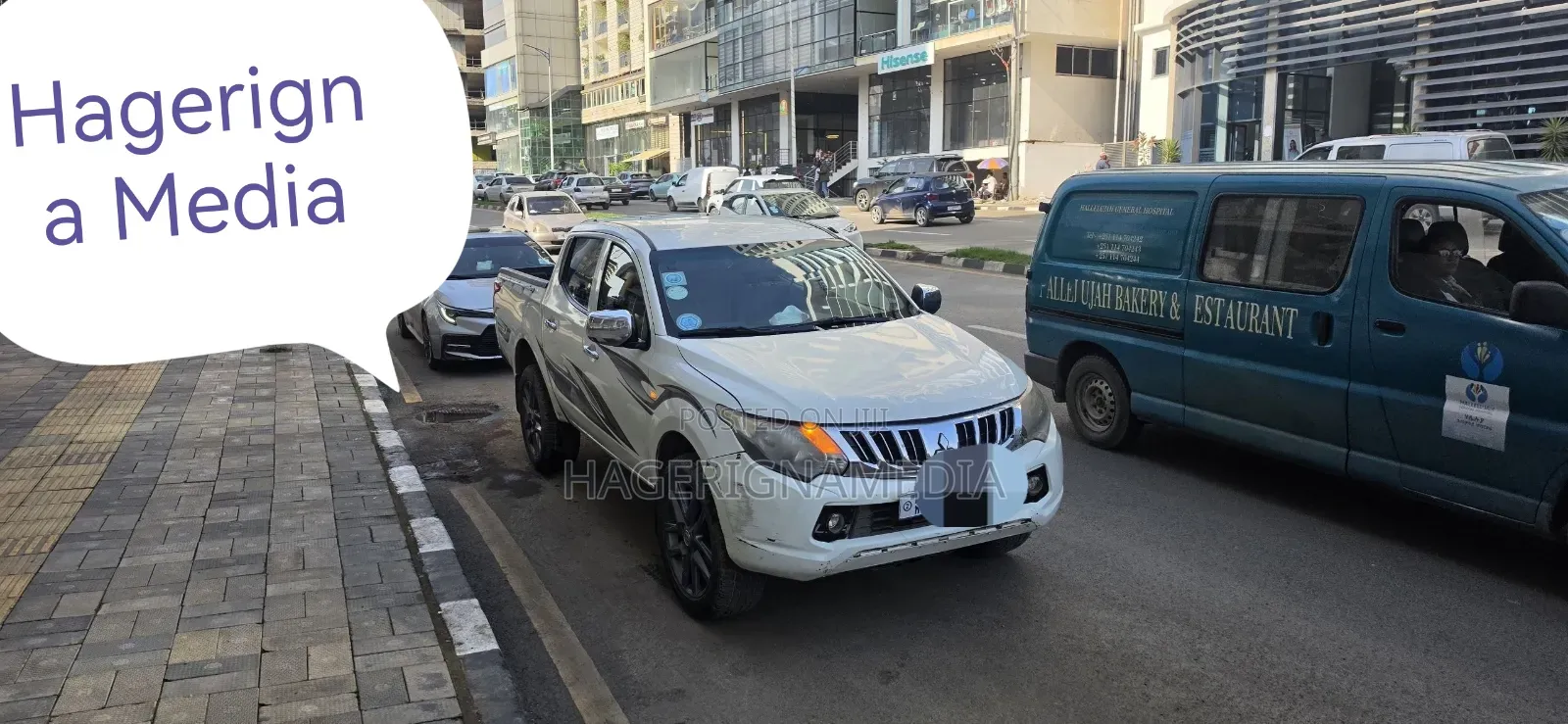 Mitsubishi L200 2015 White