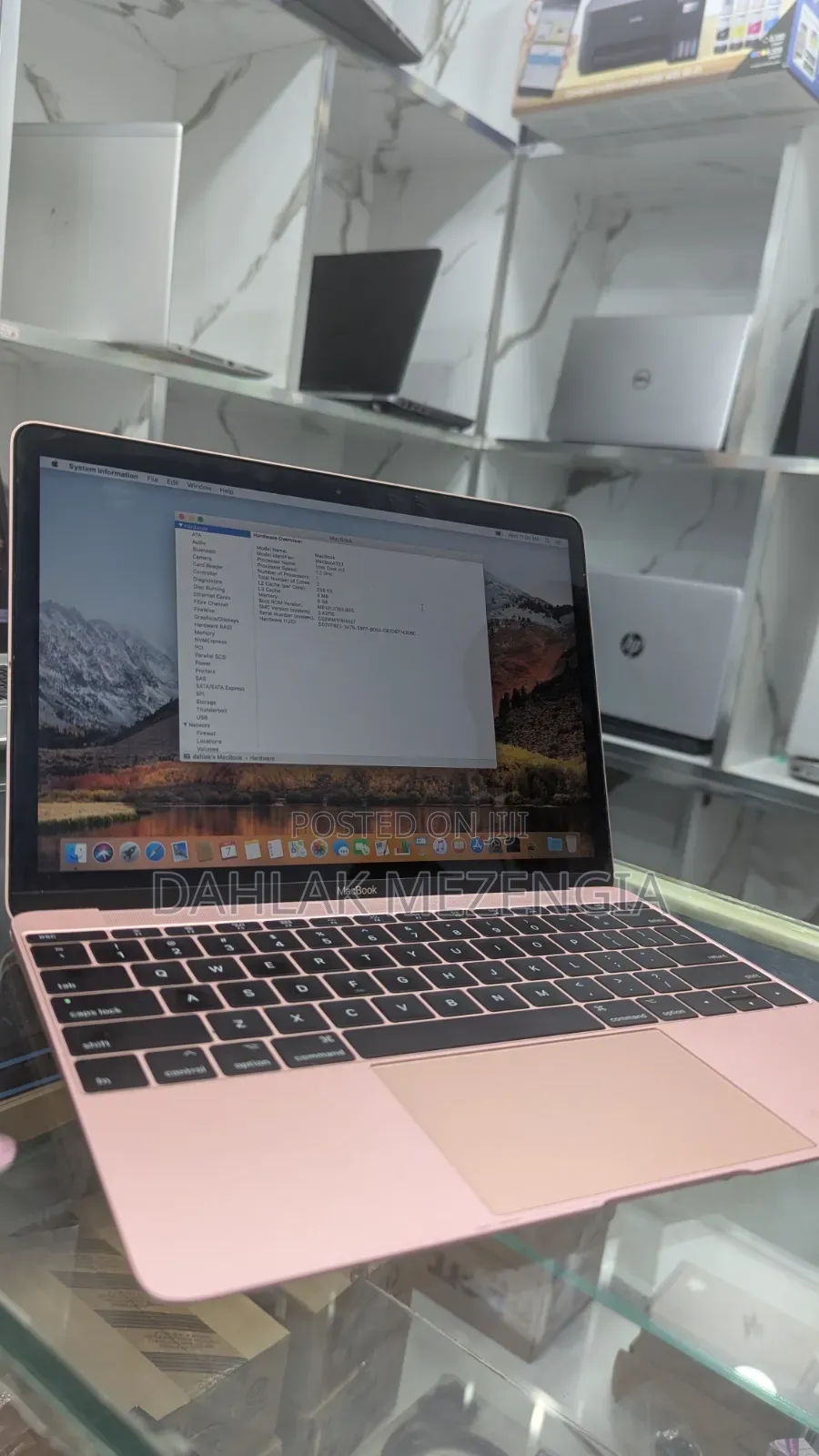 Laptop Apple MacBook 2017 8GB Intel Core M3 SSD 256GB