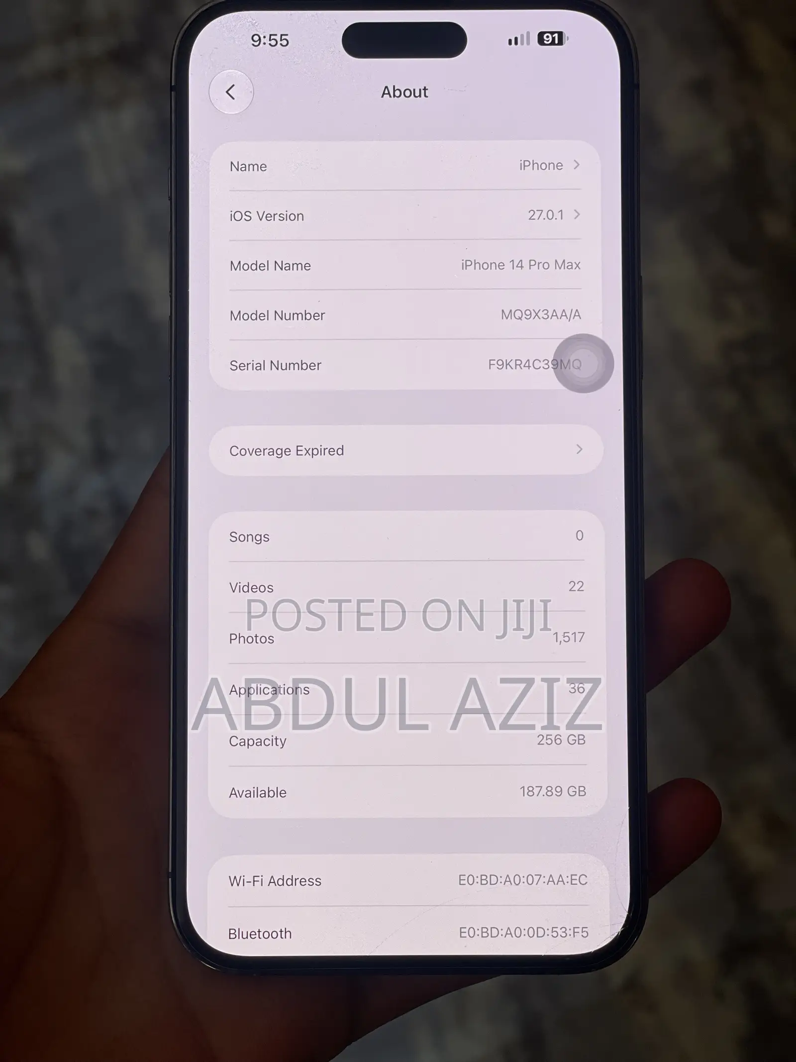 Apple iPhone 14 Pro Max 256 GB