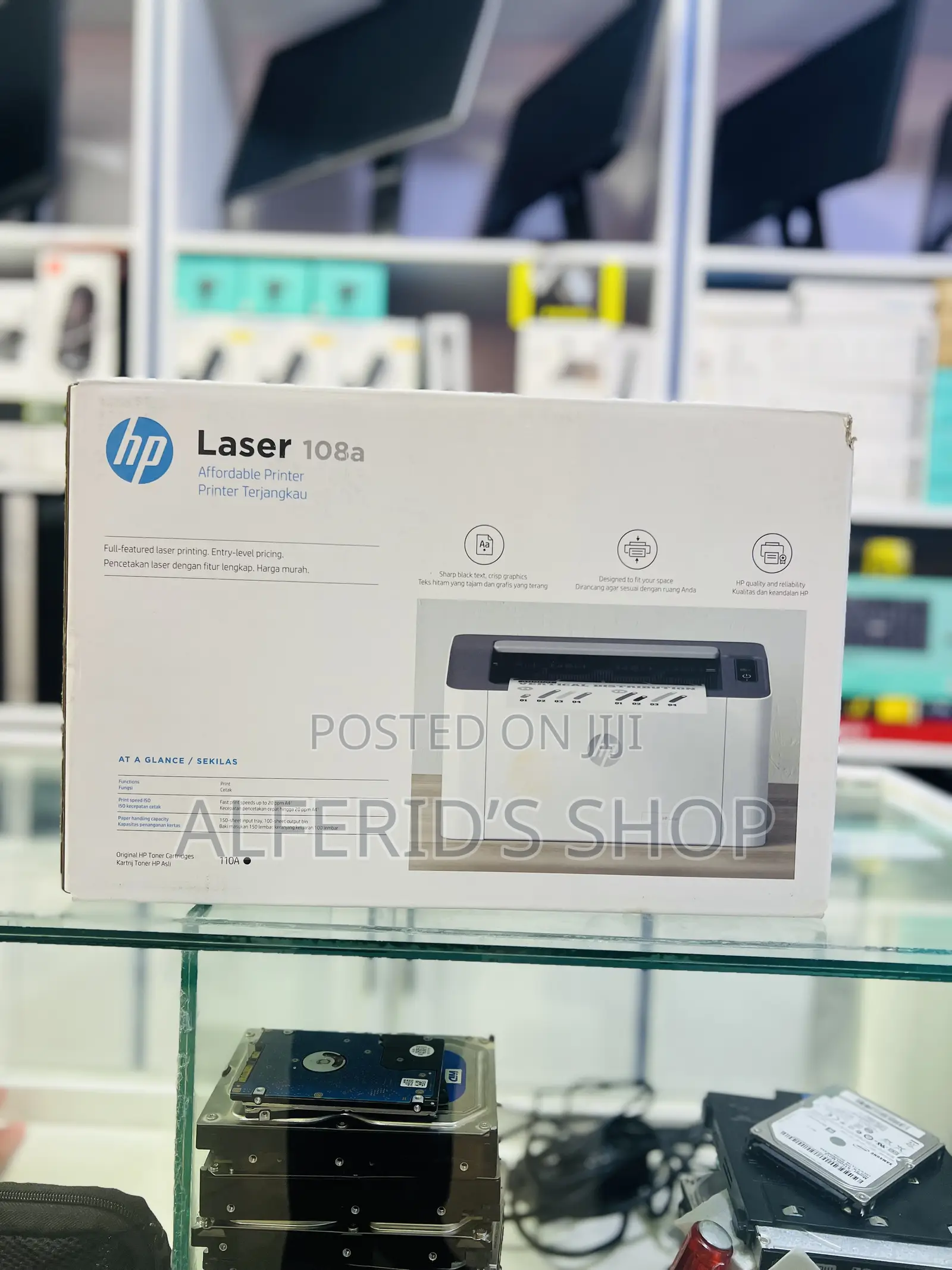 HP LaserJet 108a — Specifications