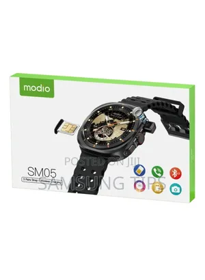 Smart Watch ( ሲም ሚቀበል, ካሜራ ያለው )