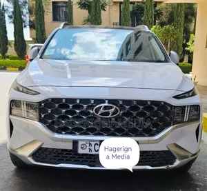Hyundai Santa Fe 2022 White