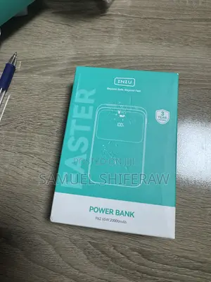 INIU Laptop Power Bank, Smallest 20000mAh 65W Fast Charging Battery
