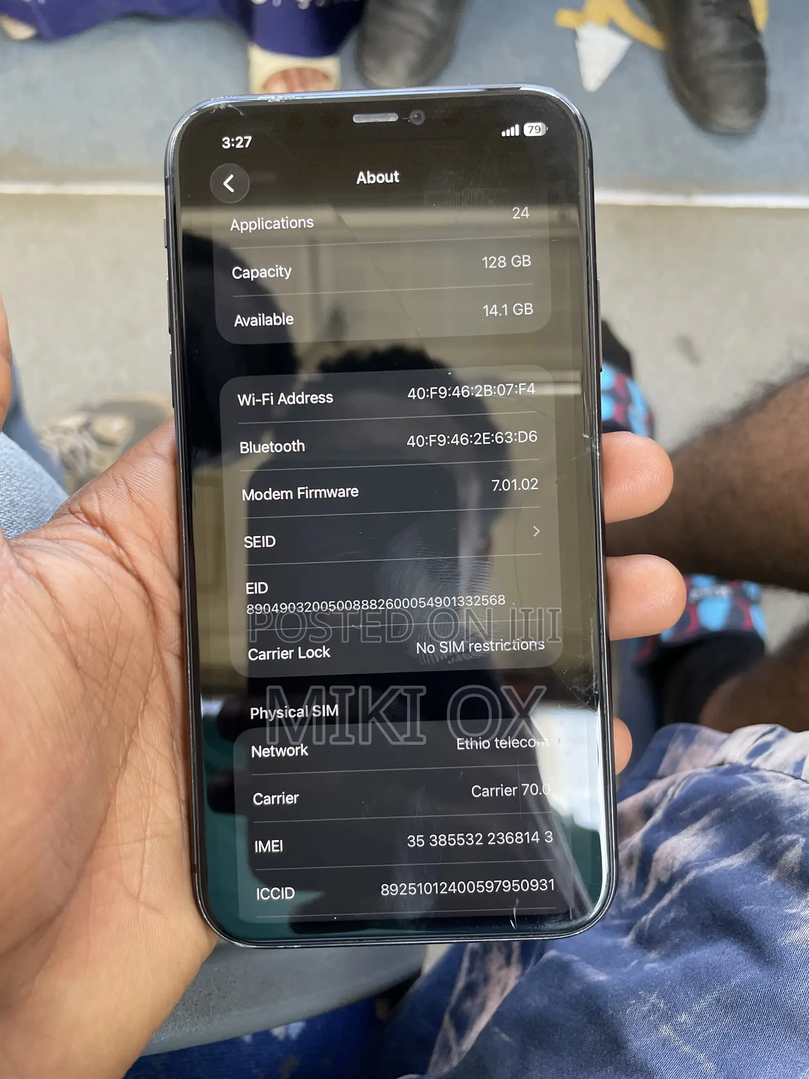 Apple iPhone 11 128 GB Black