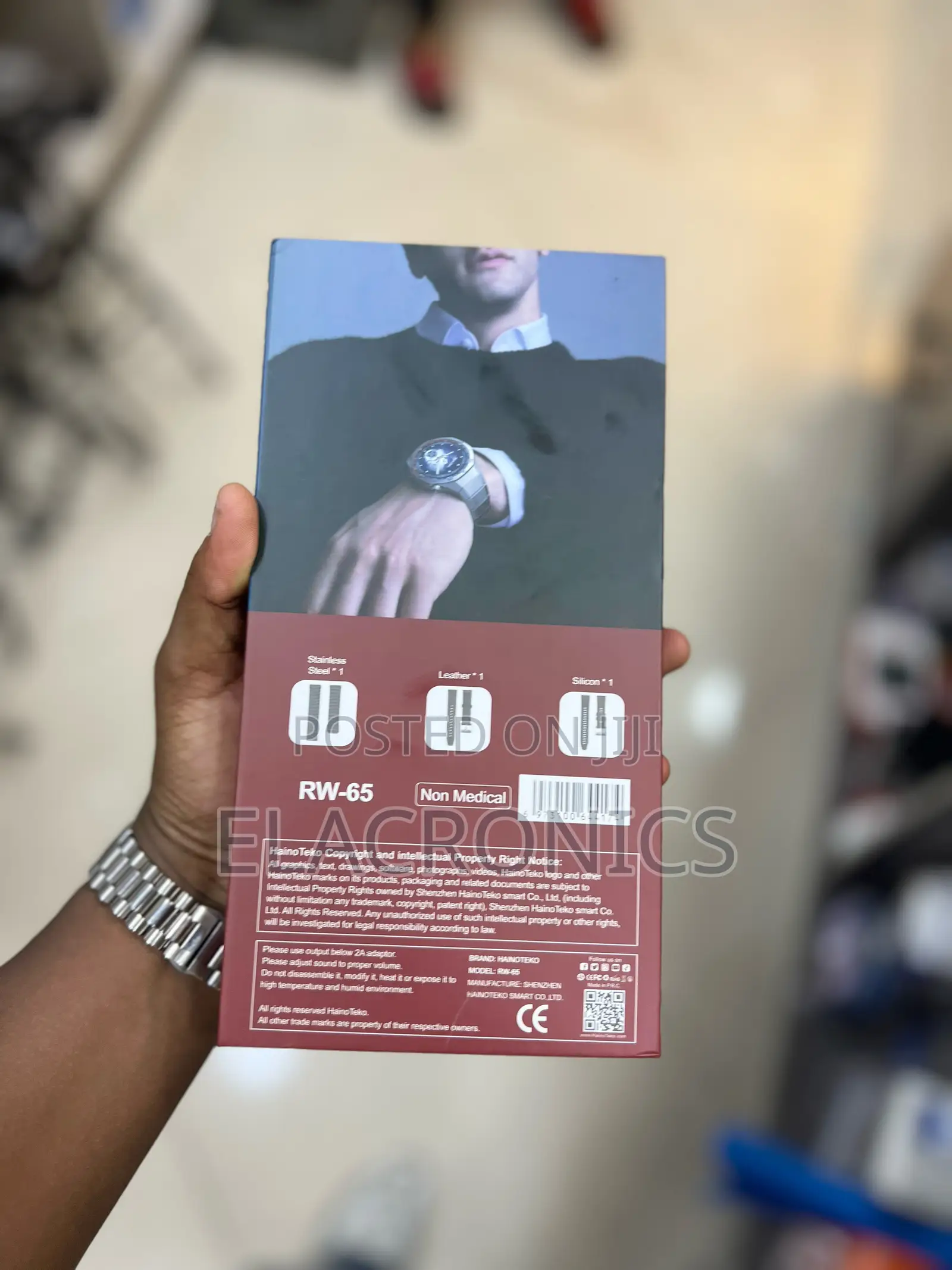HainoTeko GT5 Pro AMOLED Smart Watch RW-65