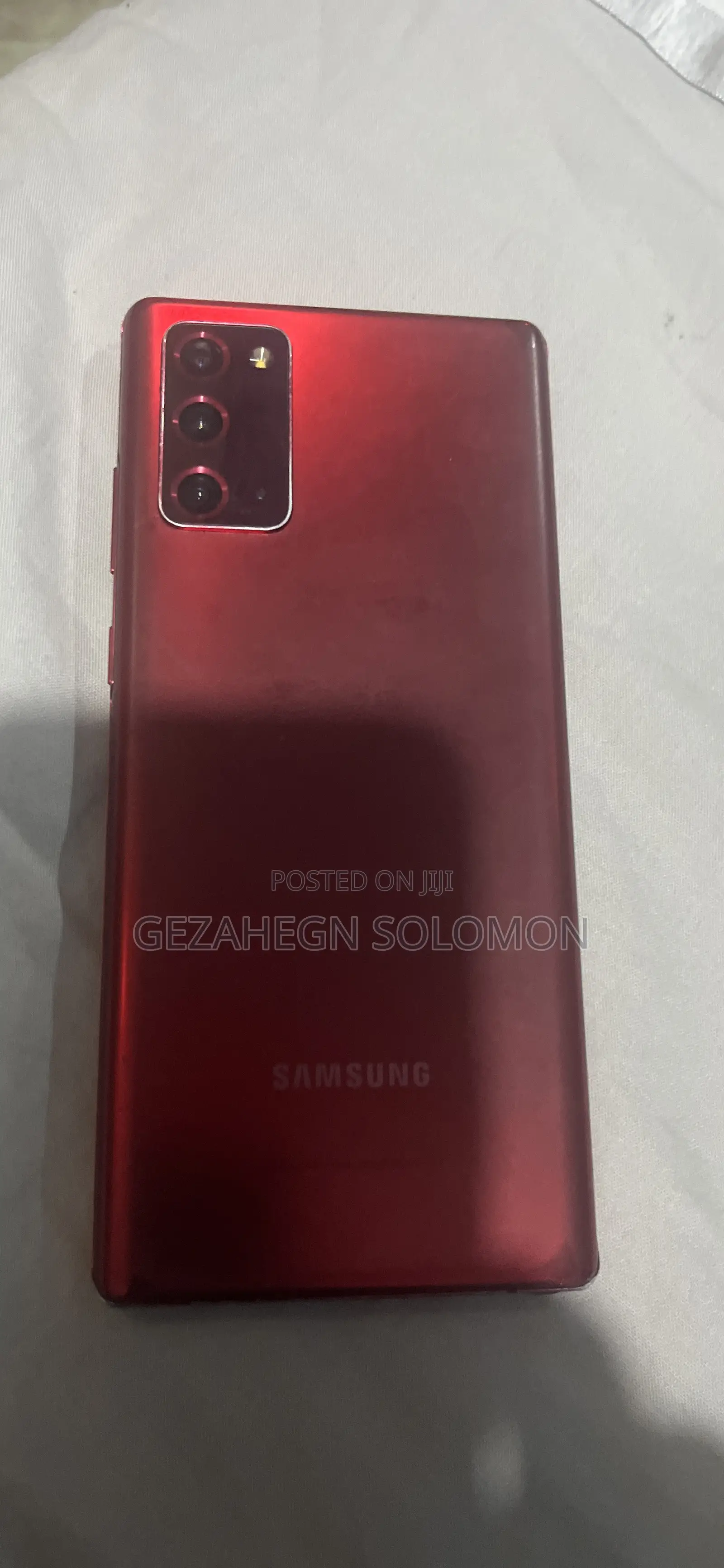 Samsung Galaxy Note 20 256 GB Red