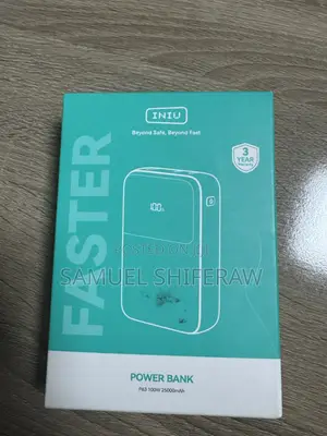INIU Laptop Power Bank, Smallest 25000mAh 100W Fast Charging Battery
