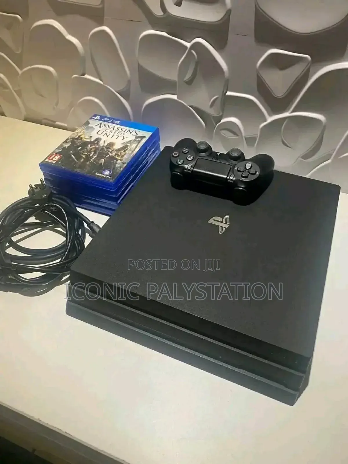 Iconic PS4 Pro Fc27 Pes and Other Game Installed