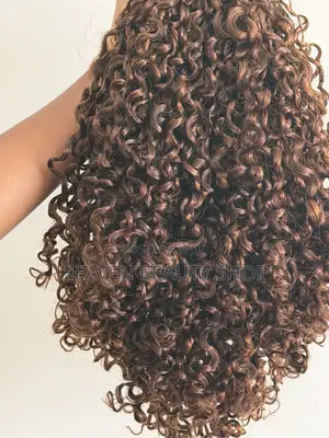 Human Hair - Pixie Coffee Brown 18 Inch Super Double Drawn