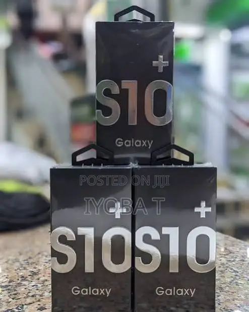 New Samsung Galaxy S10 Plus 128 GB Black