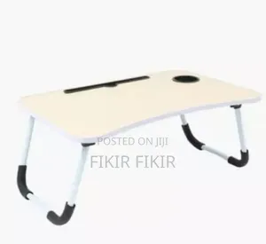 Foldable Portable Laptop Table With Cup Holder
