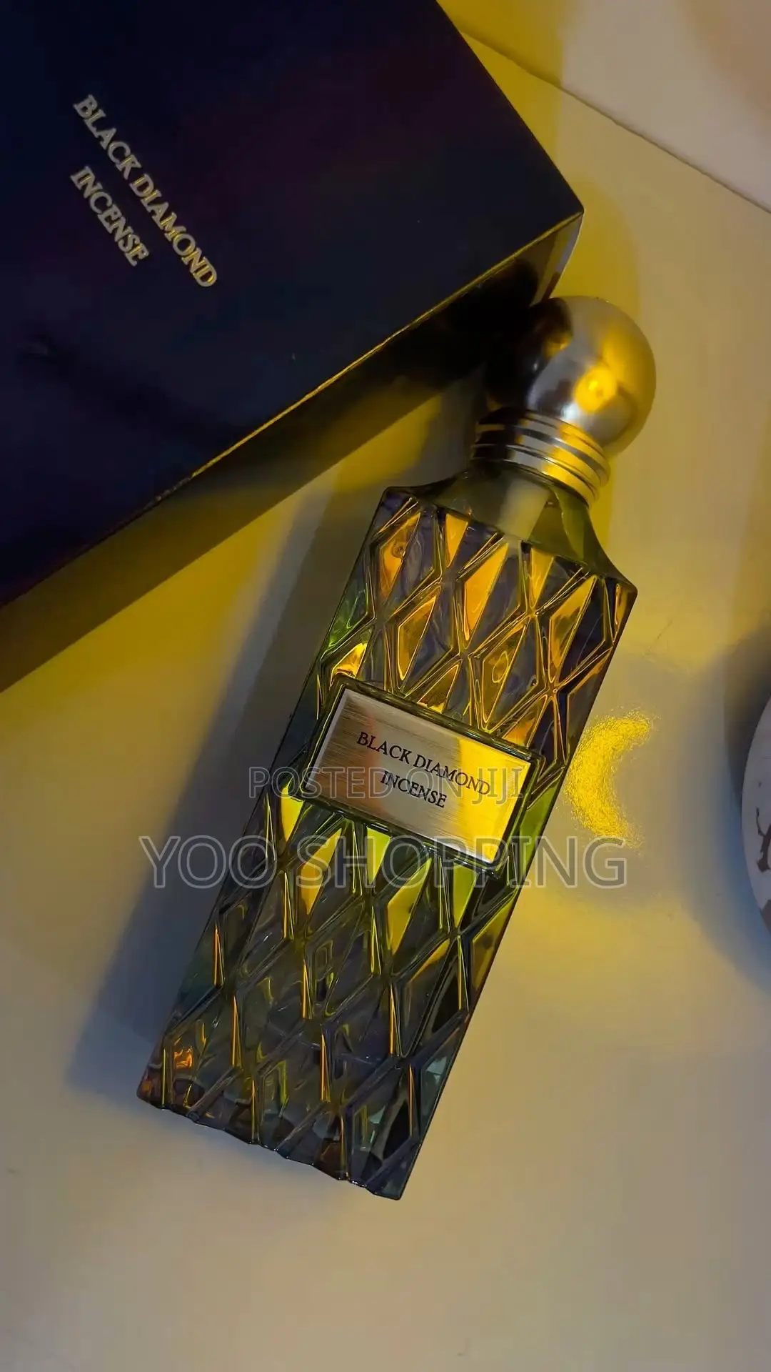 Ibraq Black Diamond Incense Perfume for Men