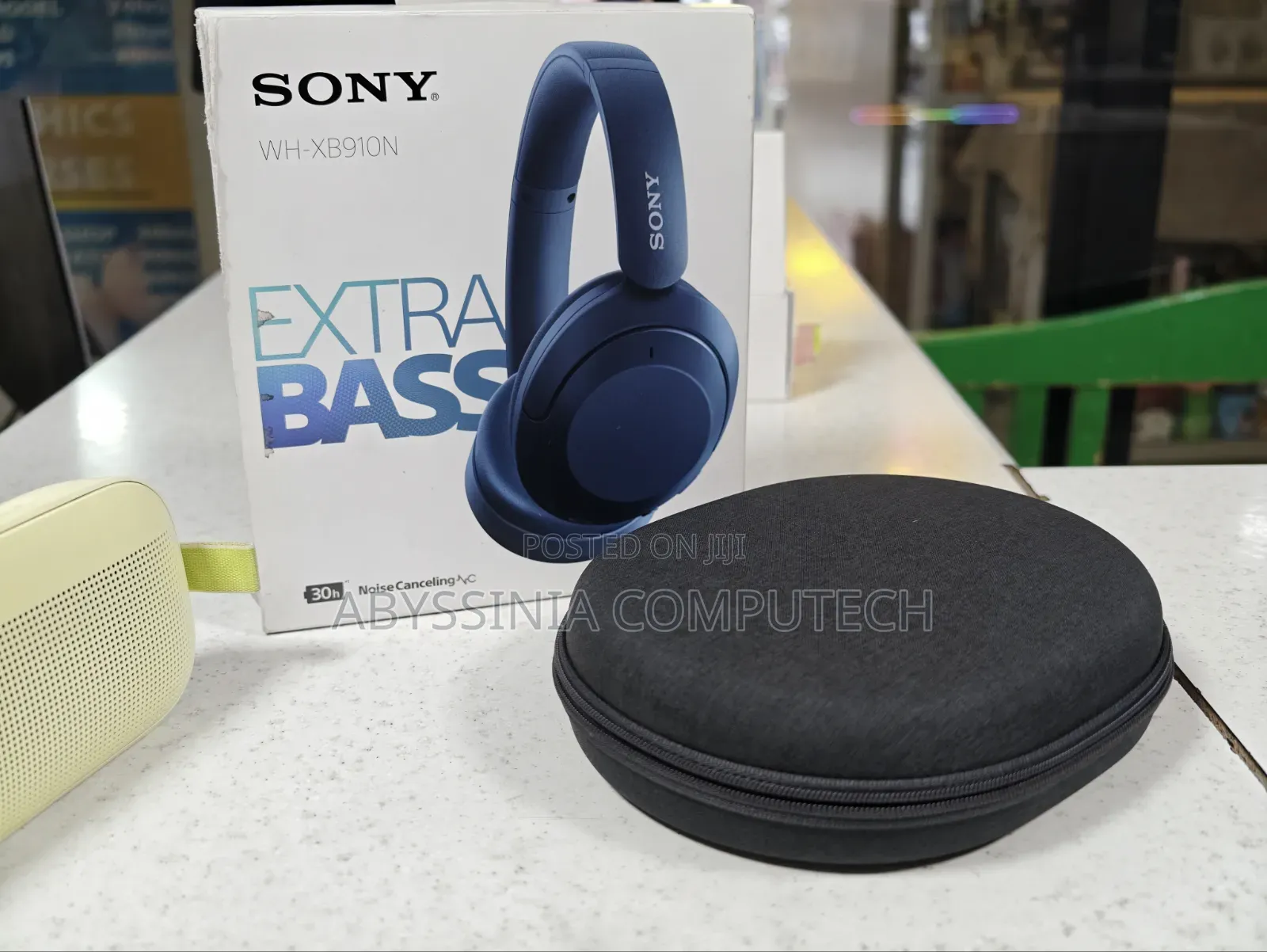 Sony WH-XB910N Extra BASS Noise Cncell for Impressively Deep, Pu