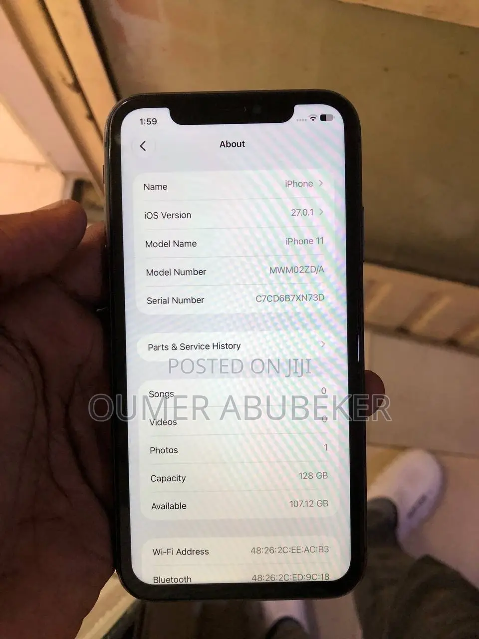 Apple iPhone 11 128 GB Black
