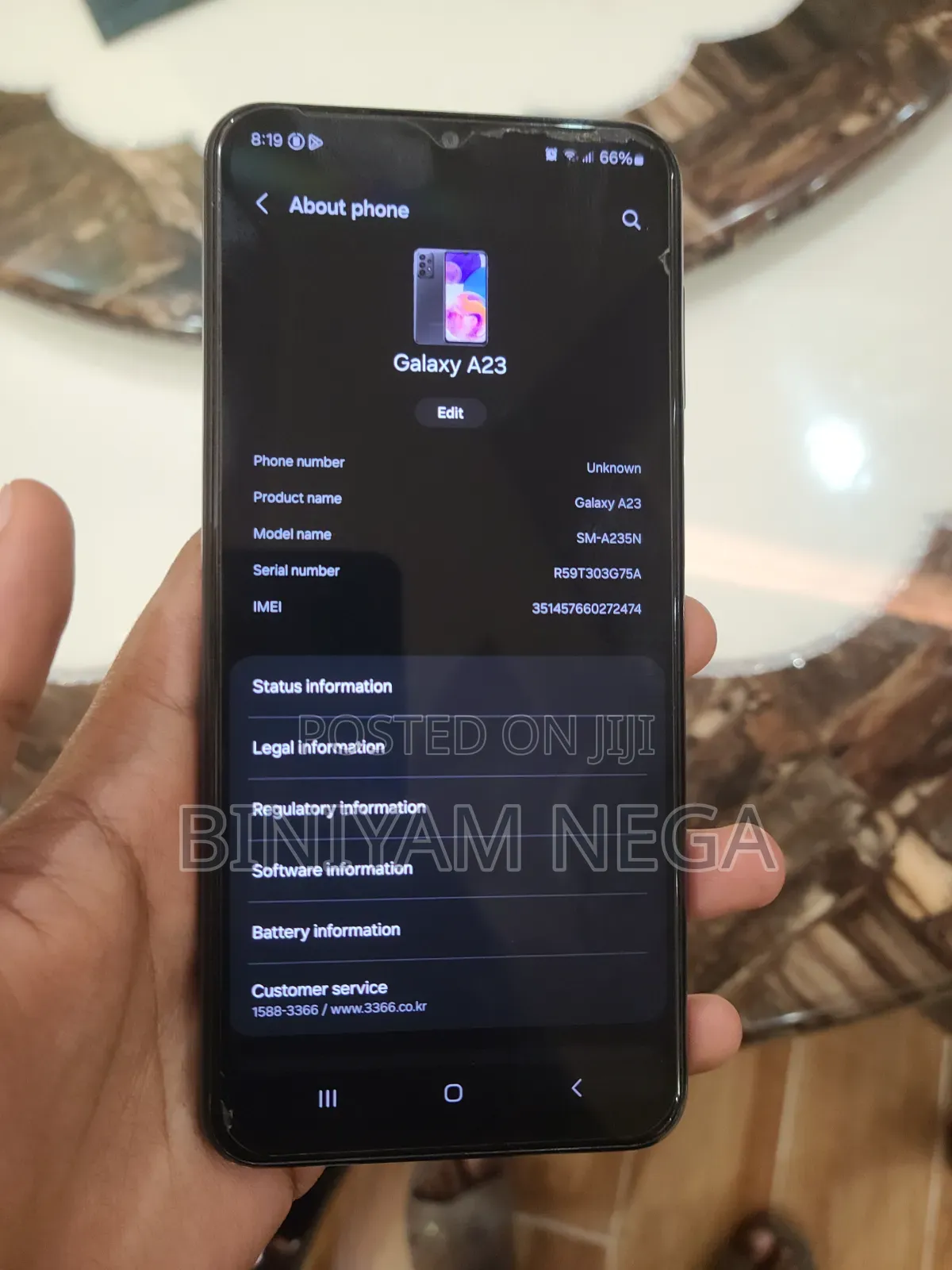 Samsung Galaxy A23 128 GB Graphite