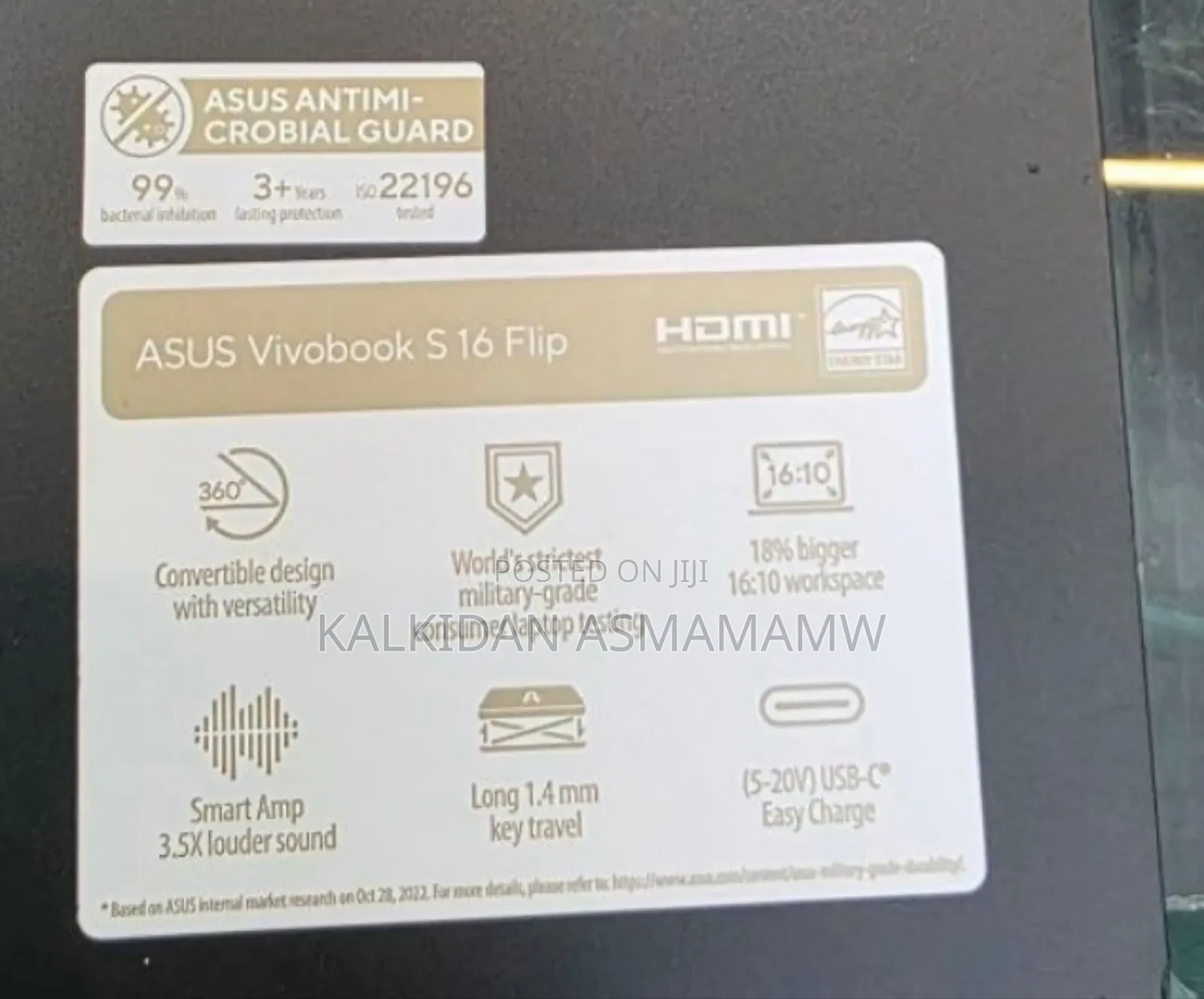 New Laptop Asus VivoBook 15 X505BA 16GB Intel Core i9 SSD 1T