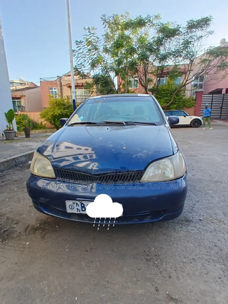Toyota Platz 2001 Blue