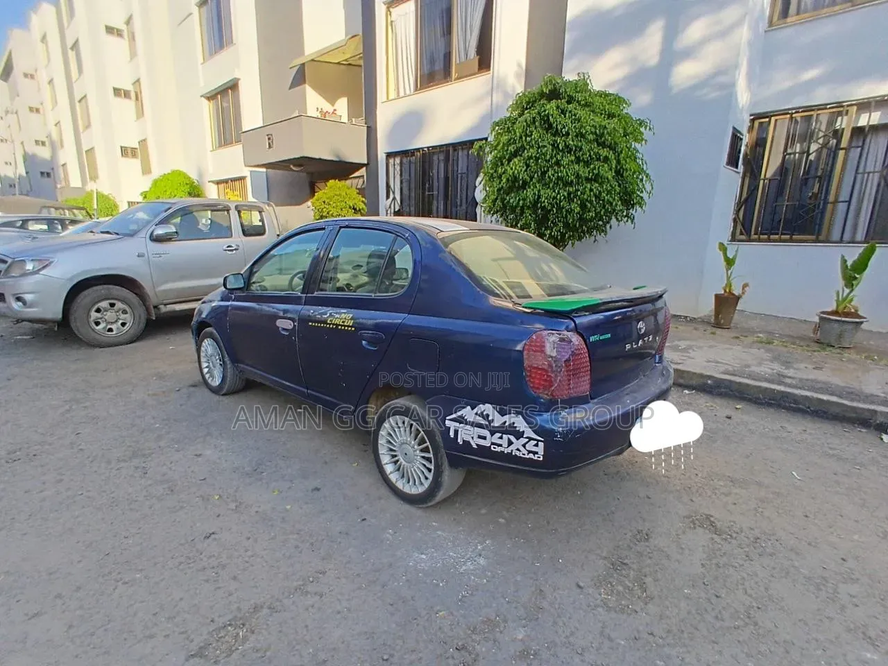 Toyota Platz 2001 Blue