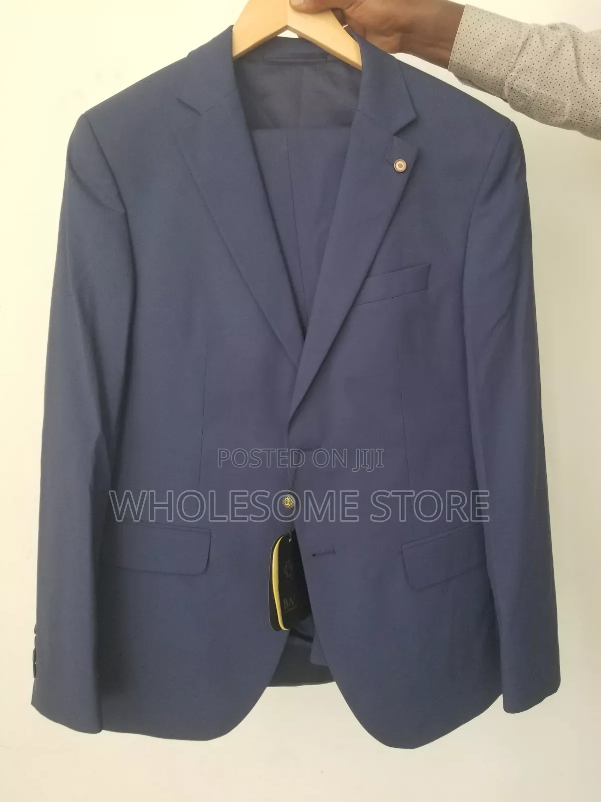 Brand New Blue Black Suit for Men