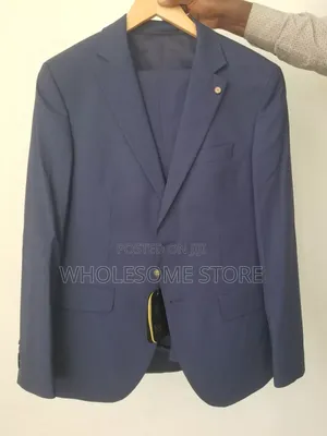Brand New Blue Black Suit for Men