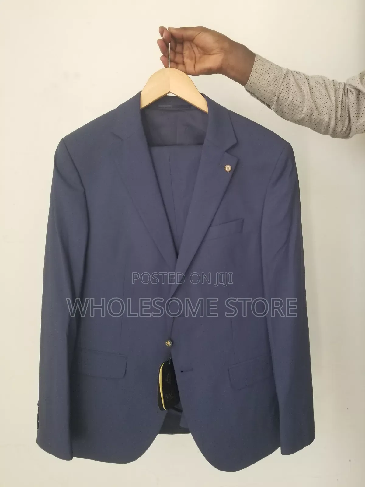 Brand New Blue Black Suit for Men