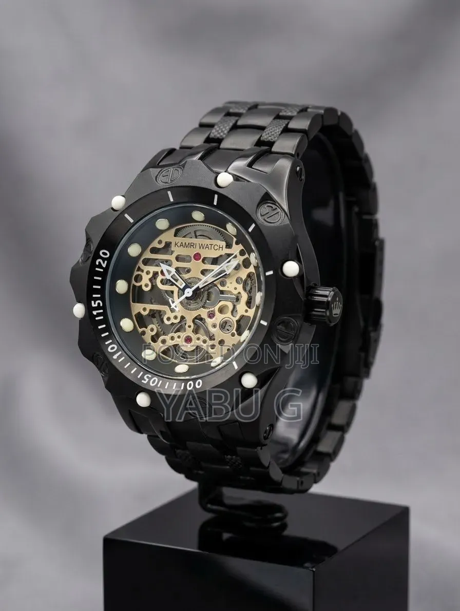New Luxury Karmi Watch Black Wristwatch