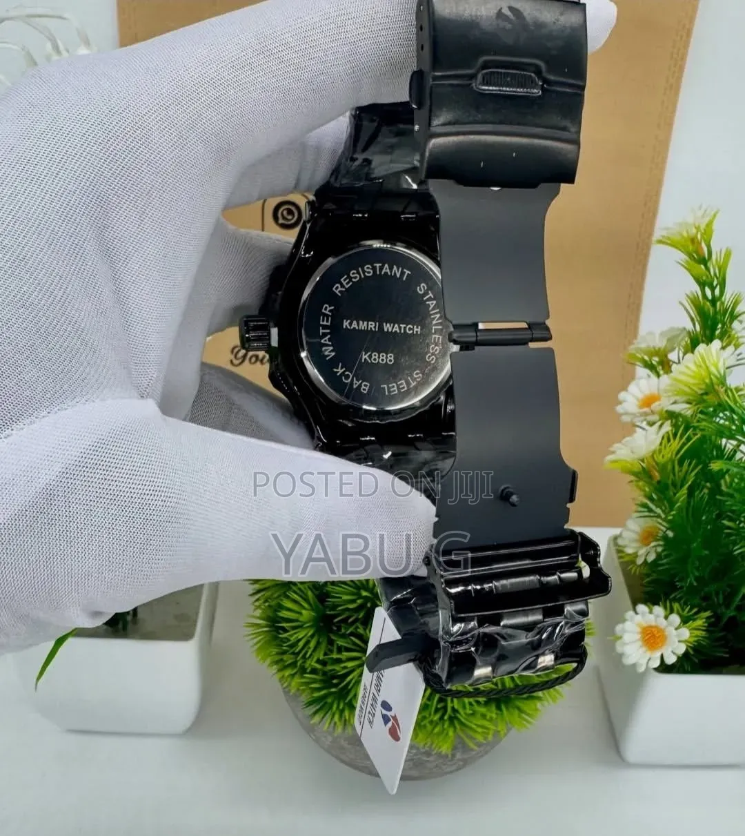 New Luxury Karmi Watch Black Wristwatch