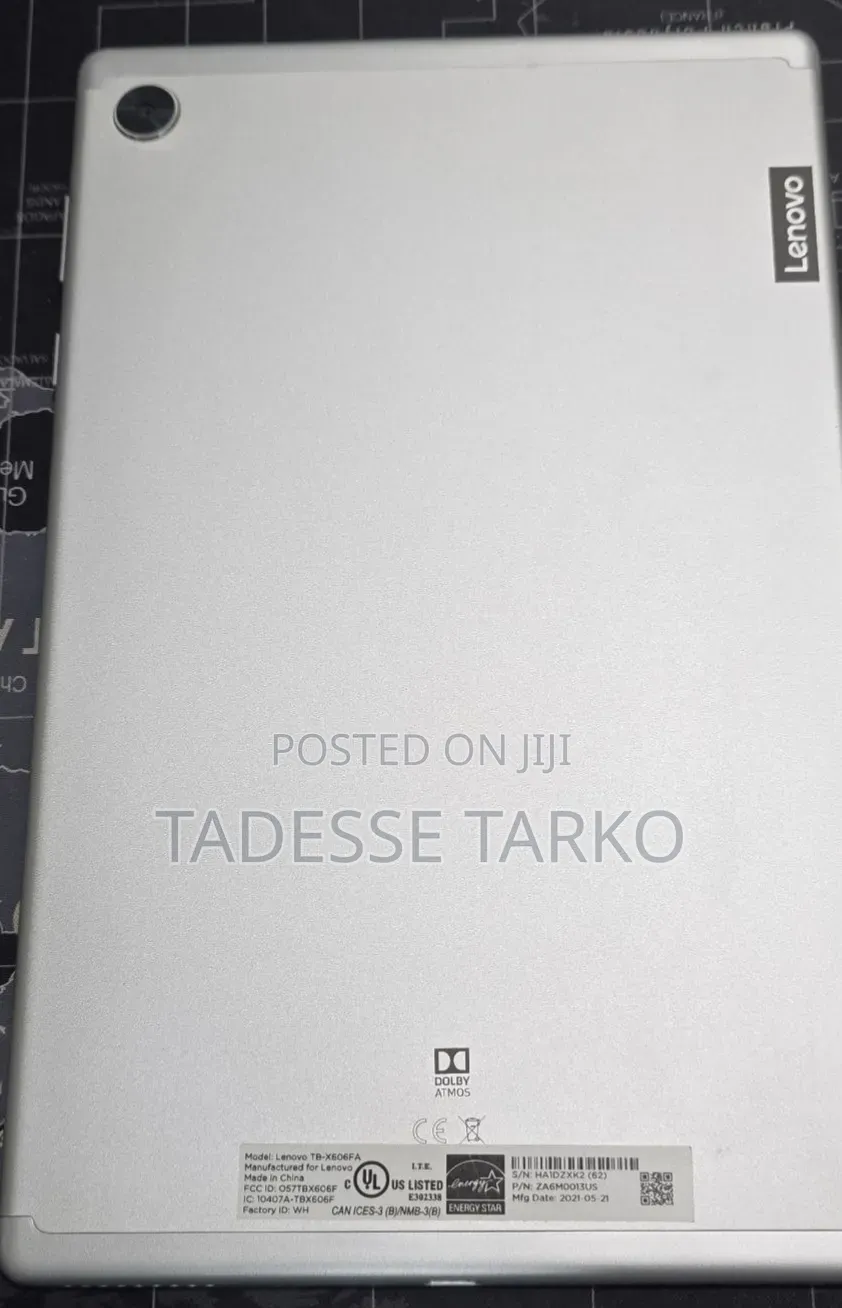 New Lenovo Tab M10 128 GB Silver