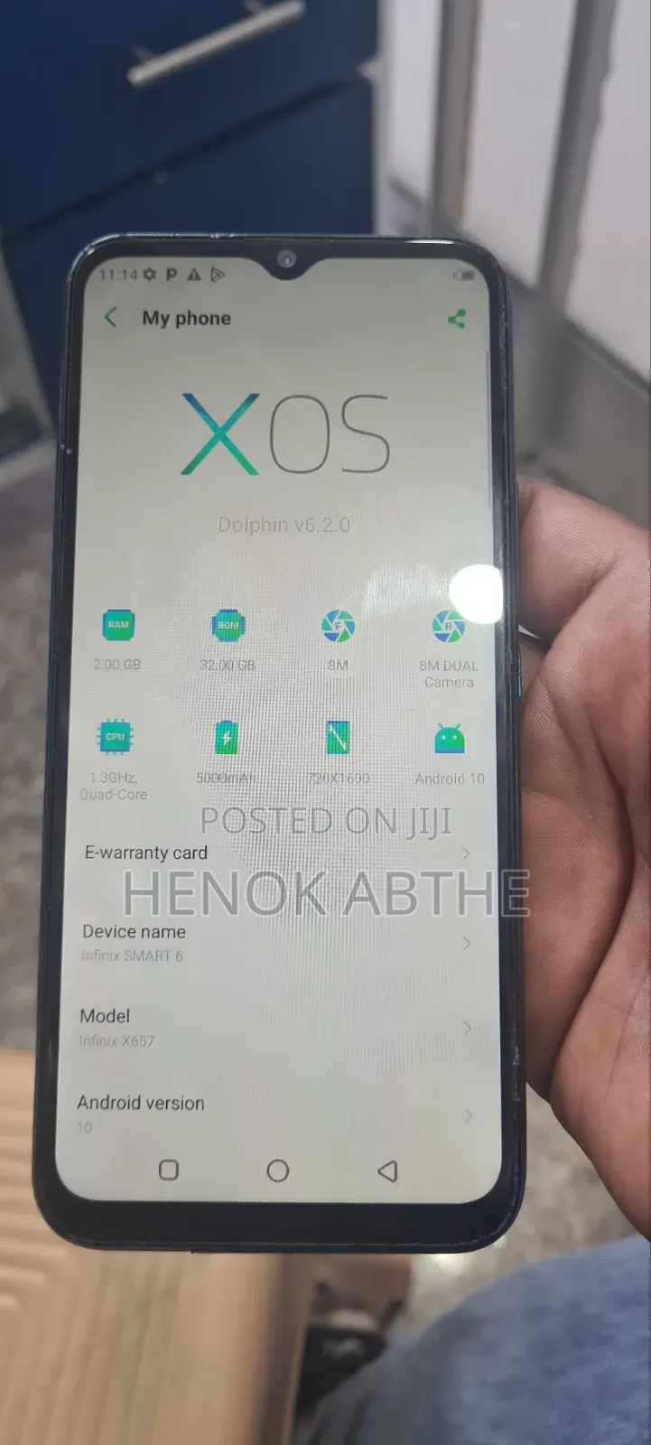 Infinix Smart 6 32 GB Black